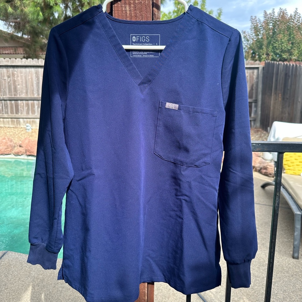 Figs long sleeve top